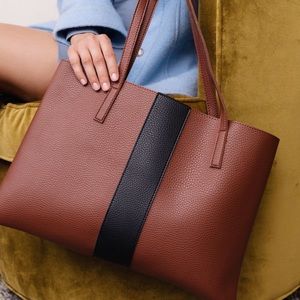 Vince Camuto Luck Tote -Red Desert